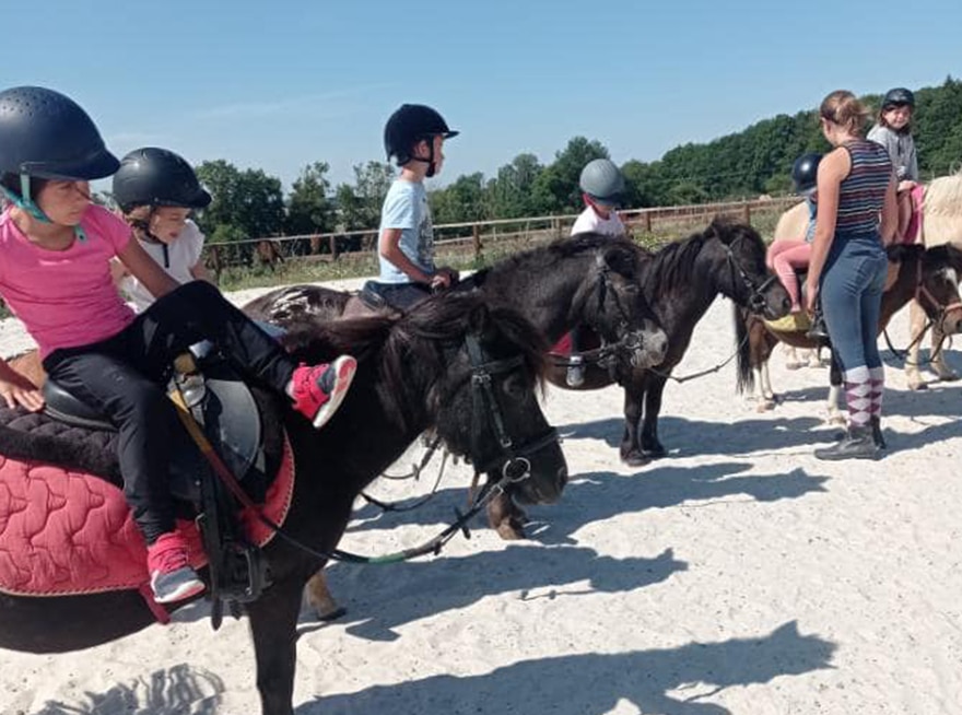 équitation auberge du moulin à vent - initiation